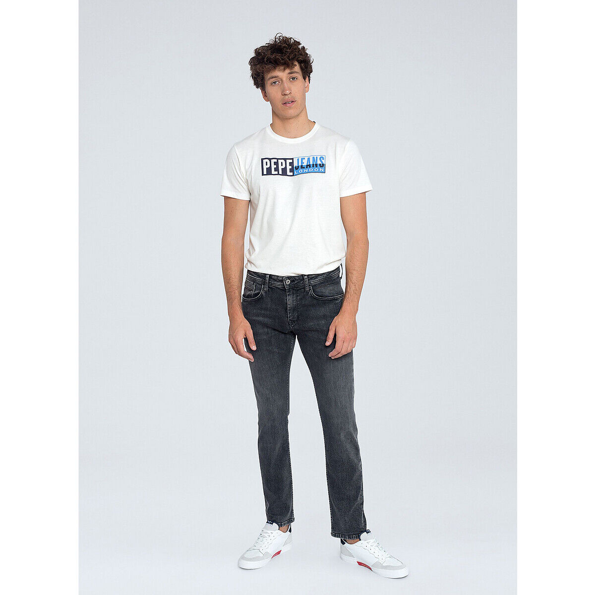 PEPE JEANS Jean droit stretch Cash