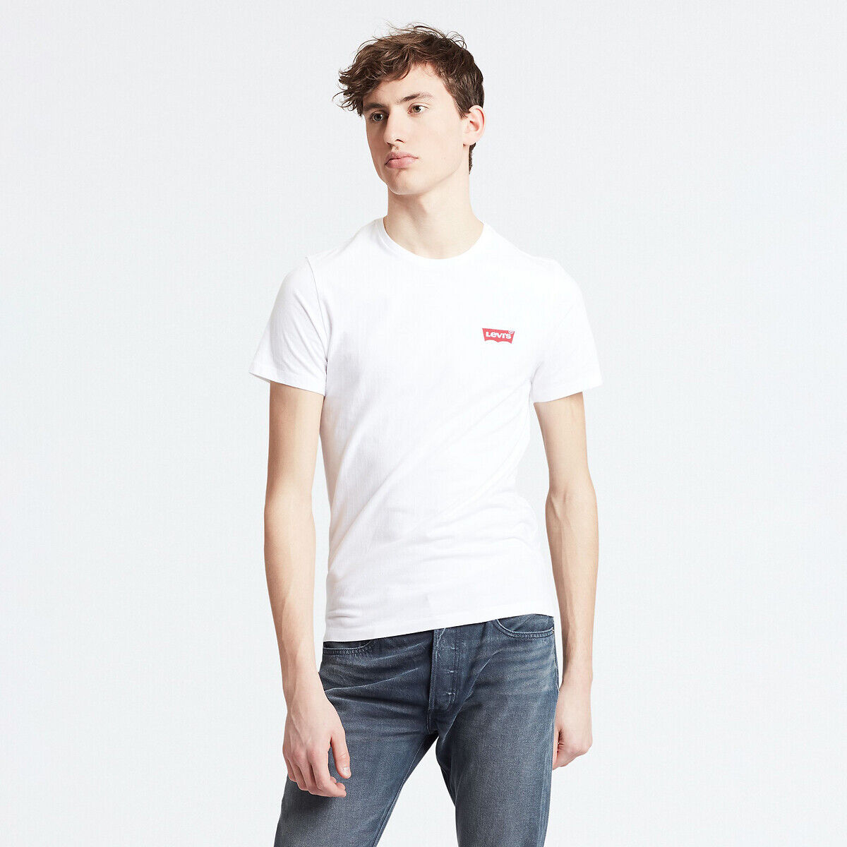 LEVI'S Lot de 2 t-shirts slim col rond