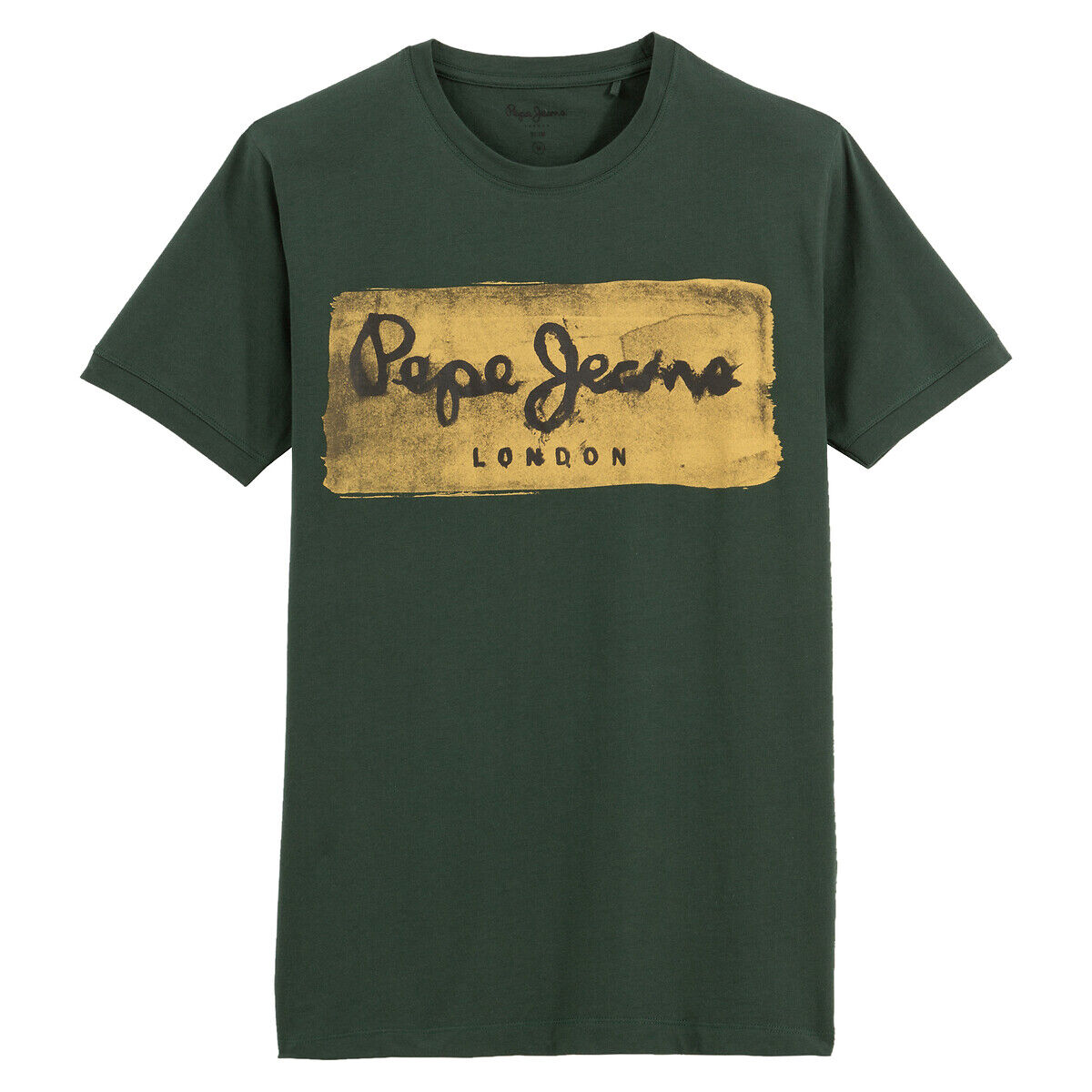 PEPE JEANS T-shirt col rond manches courtes imprimé devant