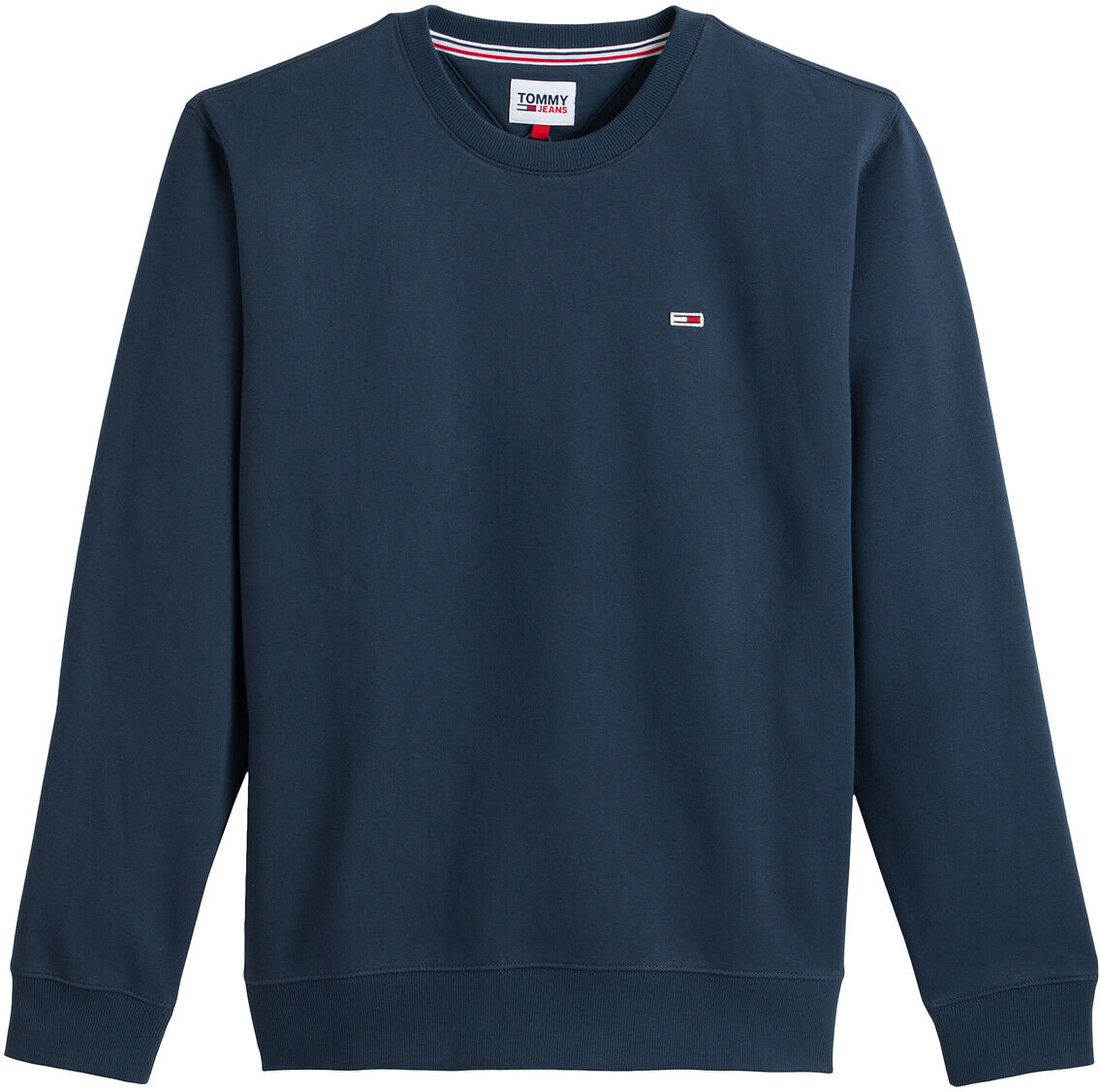 TOMMY JEANS Sweat col rond Regular Fleece, coton bio