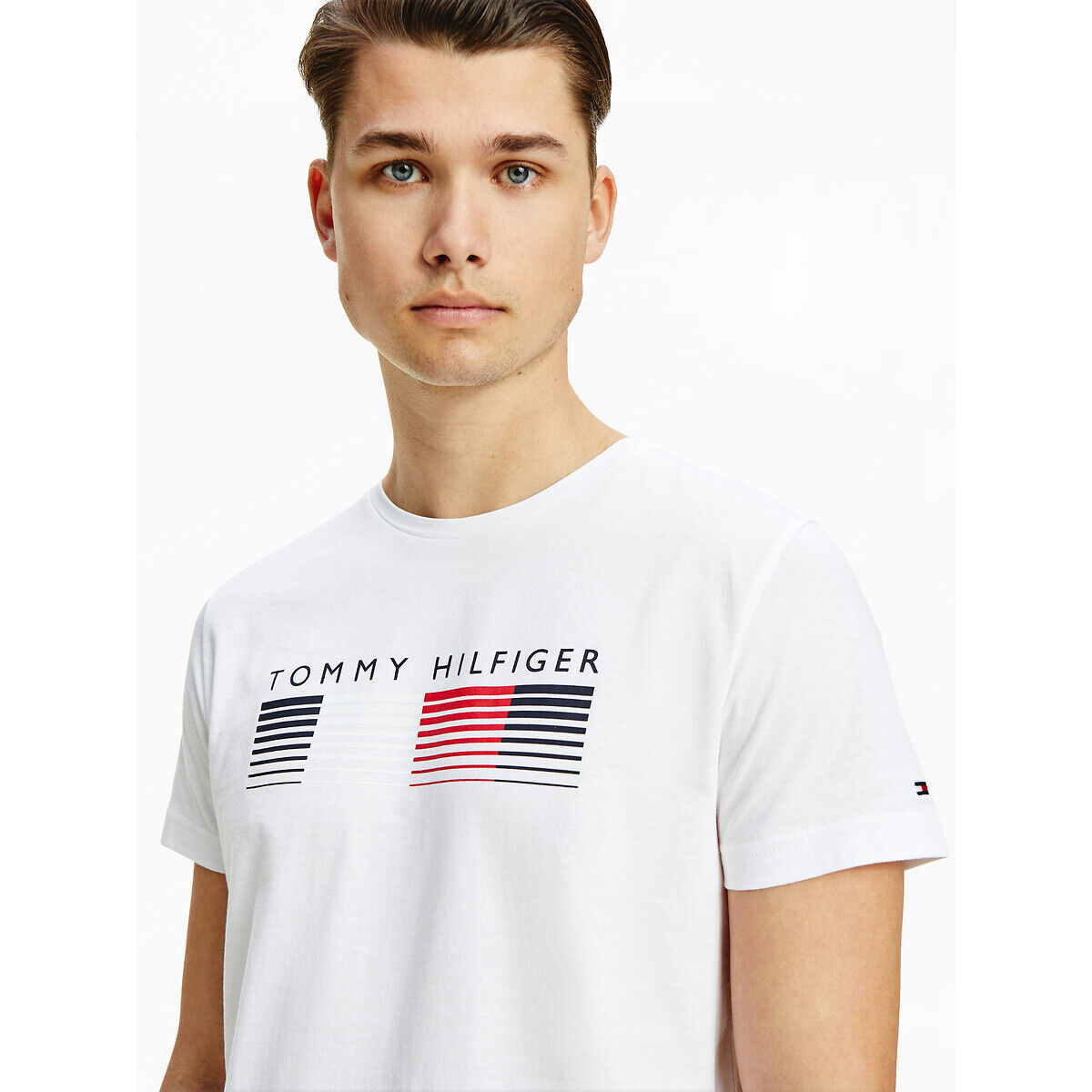 TOMMY HILFIGER T-shirt col rond Fade Graphic Corp