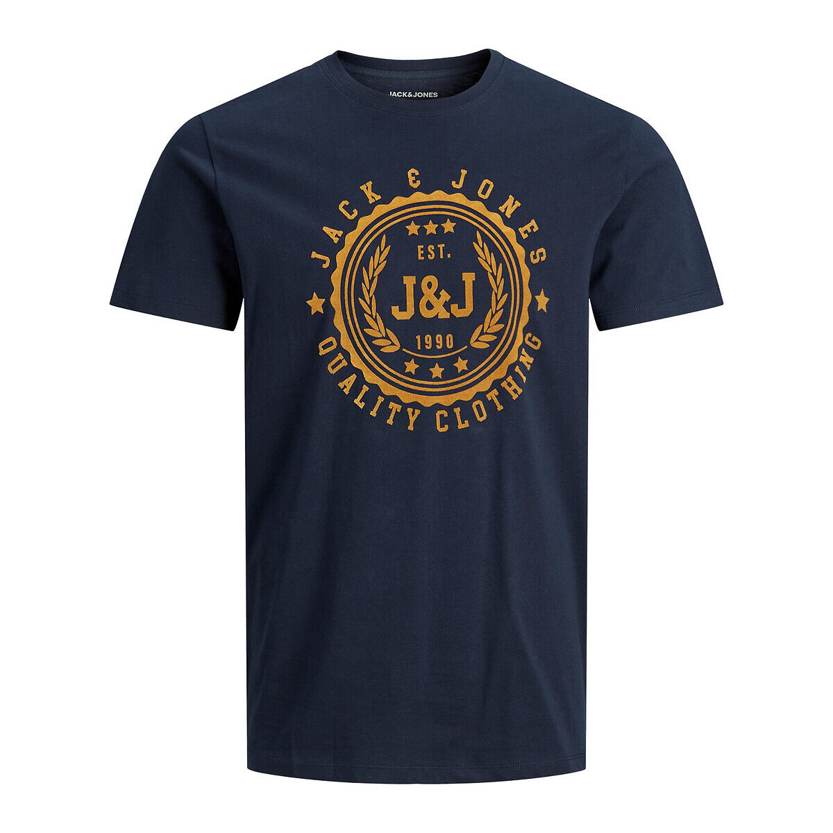 JACK & JONES T-shirt col rond Flocker