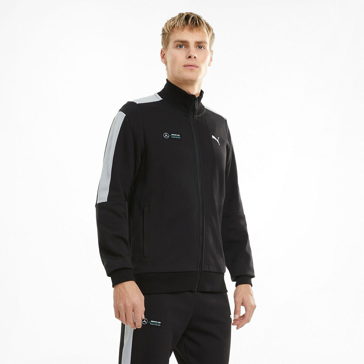 PUMA Sweat zippé col montant Motorsport Mercedes