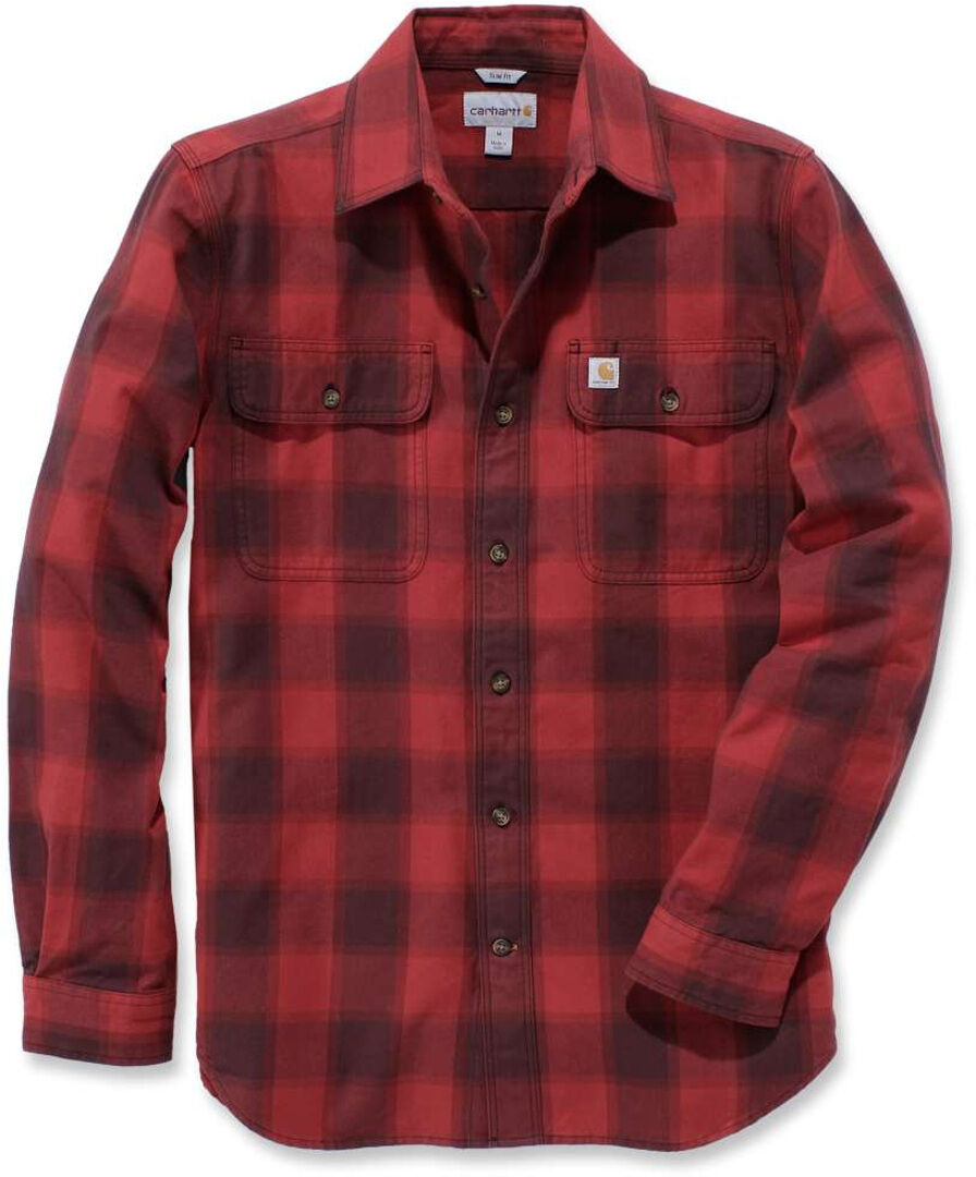 Carhartt Hubbard Flannel chemise Rouge S