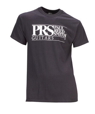 PRS T-Shirt L Black with white imprint