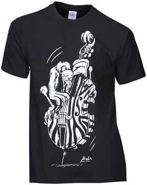 Rock You T-Shirt Vulture Bass L Black