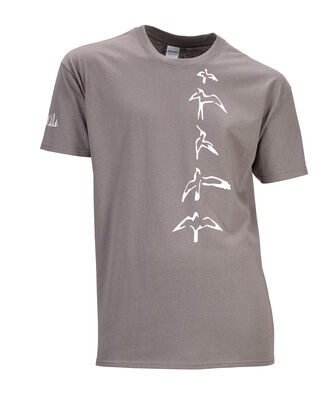 PRS T-Shirt Charcoal Bird M Grey