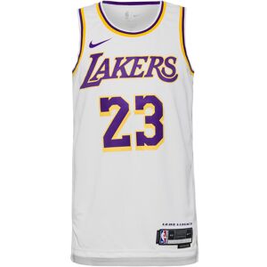 Nike LeBron James Los Angeles Lakers Spielertrikot Herren weiß 3XL