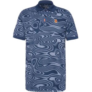 Nike HERITAGE Tennis Polo Herren blau XL