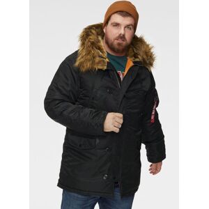 Alpha Industries Parka »N3B VF 59«, mit Kapuze, mit abnehmbarem Kunstfellkragen schwarz  XS