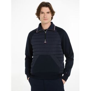 Tommy Hilfiger Sweatshirt »MIX MEDIA HALF ZIP« desert sky  XXXL