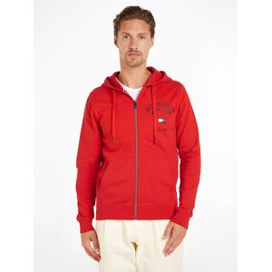 Tommy Hilfiger Kapuzensweatjacke »WCC ARCHED VARSITY ZIP THRU« Fierce Red  L