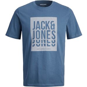 Jack & Jones T-Shirt »JJFLINT TEE SS CREW NECK« ensign blue  M