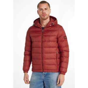 Tommy Hilfiger Steppjacke »QUILTED HOODED JACKET«, mit Kapuze, mit... rot  XXL