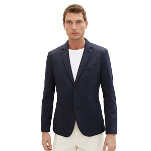 TOM TAILOR Jerseysakko, melierte Optik blue class  50