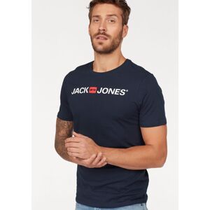 Jack & Jones T-Shirt »LOGO TEE CREW NECK« Navy Blazer  S (46)