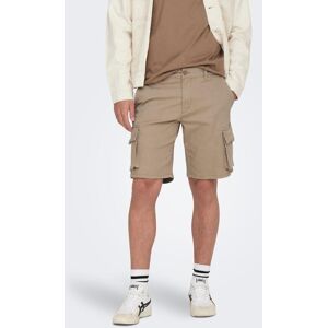 ONLY & SONS Cargoshorts »ONSNEXT CARGO 4564 SHORTS« chinchilla  S