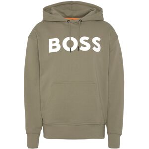 Boss ORANGE Hoodie »WebasicHood«, mit weissem Logodruck pastel green  S