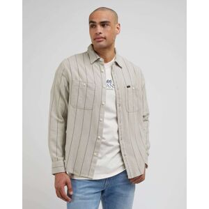 Lee® Kurzarmhemd »Hemden Worker Shirt 2.0« Beige  XL