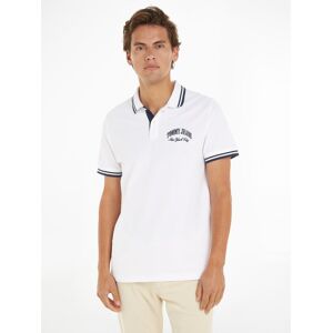 Tommy Jeans Poloshirt »TJM REG TIPPING POLO«, mit kontrastfarbenen Details white  M