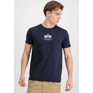 Alpha Industries Rundhalsshirt »Basic T ML« rep blue  XL