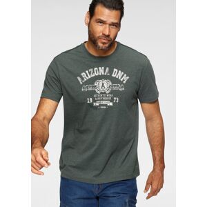 Arizona T-Shirt, melierte Optik dunkelgrün-meliert  M (48/50)