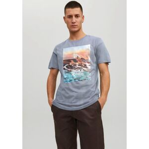 Jack & Jones Rundhalsshirt »JJGEM TEE SS CREW NECK« flint stone  XXL