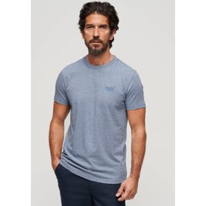Superdry Rundhalsshirt »Organic Cotton Essential Logo T-Shirt« bay blue  L