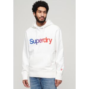 Superdry Kapuzensweatshirt »CORE LOGO LOOSE HOOD« brilliant white  XXXL