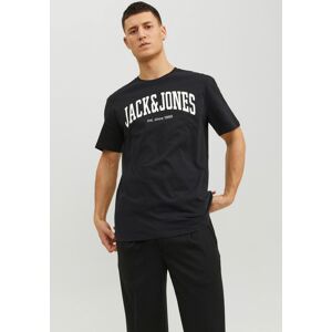 Jack & Jones Rundhalsshirt »JJEJOSH TEE SS CREW NECK NOOS« Black  XS