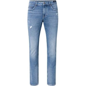 Joop Jeans Straight-Jeans »Mitch«, mit 3D-Logo auf Badge blau  32