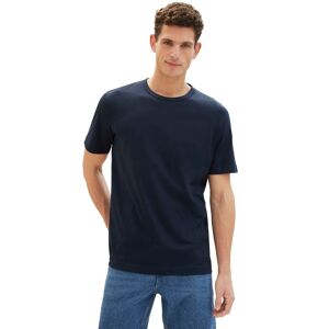 TOM TAILOR T-Shirt, mit Logoprint sky captain blue  XXL