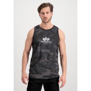 Industries Muscleshirt »ALPHA INDUSTRIES Men - Tanks Basic Tank Camo« black camo  L