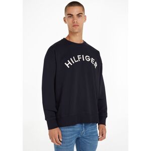 Tommy Hilfiger Sweatshirt »HILFIGER ARCHED CREWNECK«, mit Rippbündchen Desert Sky  M