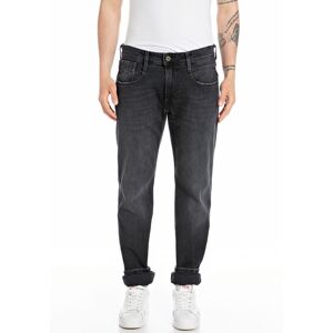 Replay Slim-fit-Jeans »ANBASS HYPERFLEX BIO« black delave  31