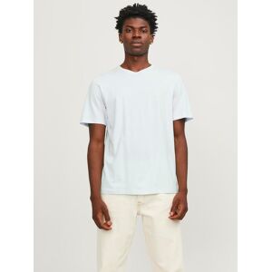 Jack & Jones Rundhalsshirt »JJEORGANIC BASIC TEE SS O-NECK NOOS« soothing sea  M