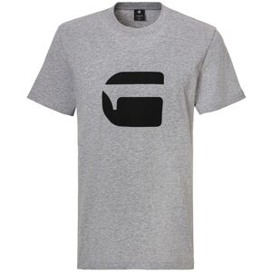 G-Star RAW T-Shirt »Burger logo r t« grey htr  L