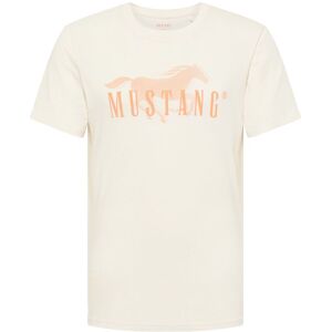 MUSTANG Kurzarmshirt »T-Shirt« offwhite  XL