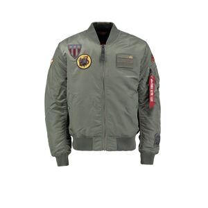 Industries Bomberjacke »Alpha Industries Men - Bomber & Flight Jackets... vintage green  L
