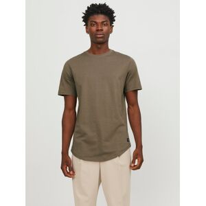 Jack & Jones Rundhalsshirt »JJENOA TEE SS CREW NECK NOOS« bungee cord  S