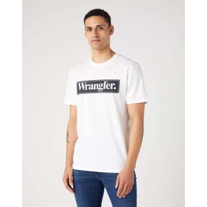 Wrangler T-Shirt »T-Shirts Wrangler Tee« Weiss  S