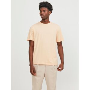 Jack & Jones Rundhalsshirt »JJEORGANIC BASIC TEE SS O-NECK NOOS« apricot ice  S