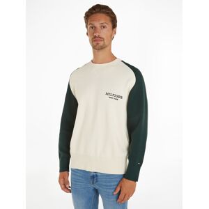 Tommy Hilfiger Rundhalspullover »MONOTYPE COLOURBLOCK CREW NECK« Calico/Hunter  XXXL