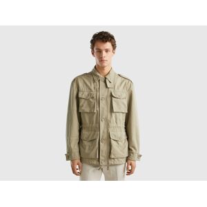 United Colors of Benetton Outdoorjacke, mit Markenlabel beige  M