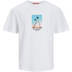 Jack & Jones T-Shirt »JORARUBA SMALL PHOTO TEE SS CREW NECK« bright white  XXL