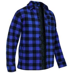 Northern Country Flanellhemd, (als Jacke offen oder Hemd zugeknöpft zu... blau-schwarz  S