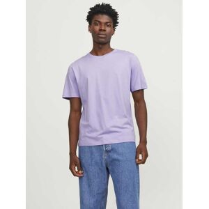 Jack & Jones Rundhalsshirt »JJEORGANIC BASIC TEE SS O-NECK NOOS« purple rose  L