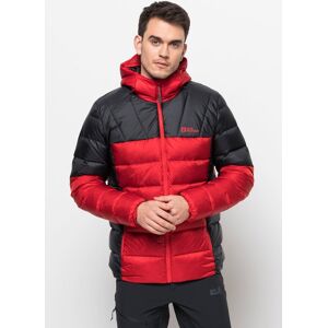 Jack Wolfskin Daunenjacke »NEBELHORN DOWN HOODY M«, mit Kapuze adrenaline-red  M (50)