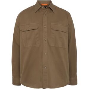 Boss ORANGE Blusenshirt, mit Brusttaschen beige  L