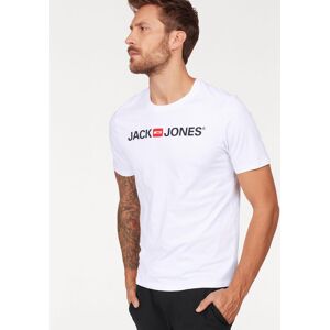 Jack & Jones T-Shirt »LOGO TEE CREW NECK« White  S (46)